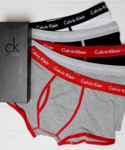 Трусы боксеры мужские Calvin Klein в коробке, набор 5 шт
