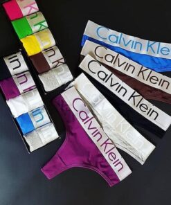 Женские трусики стринги Calvin Klein в коробке, набор 10 шт.