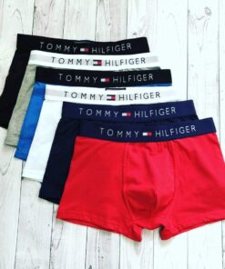Набор 5 шт. Трусы боксеры мужские Tommy Hilfiger в коробке.