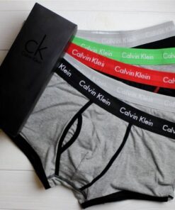 Мужские трусы боксеры Calvin Klein в коробке, набор 5 шт