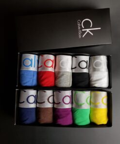 Мужские трусы Calvin Klein серия Steel в коробке, набор 5 шт