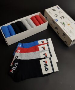 Набор носков 8 шт. Женские короткие носки Fila.