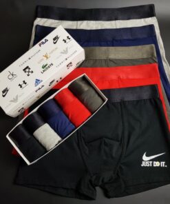Набор 5 шт. Трусы боксеры мужские Nike в коробке.