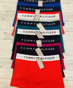 Мужские трусы боксеры Tommy Hilfiger в коробке, набор 5 шт