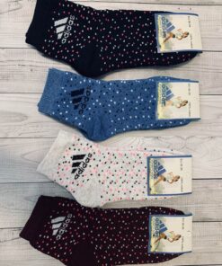 Набор носков 12 шт. Женские носки  Adidas. Турция.