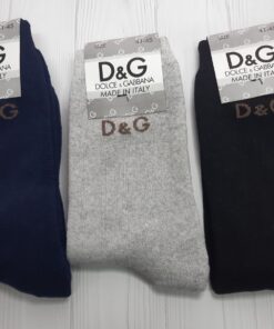 Набор носков 12 шт. Мужские махровые носки Dolce & Gabbana.