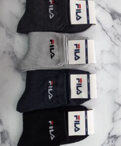 Набор носков 12 шт. Мужские махровые, зимние носки Fila