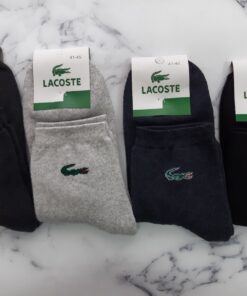 Набор носков 12 шт. Мужские махровые носки Lacoste.