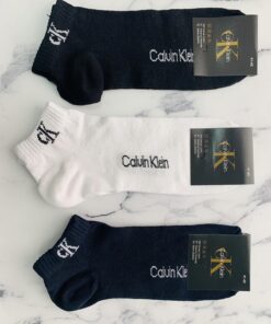 Набор носков 12 шт. Мужские короткие носки Calvin Klein.