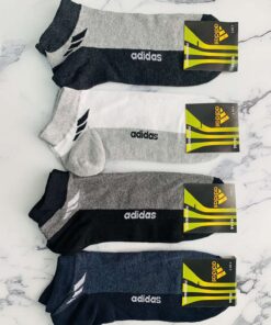 Набор носков 12 шт. Мужские короткие носки Adidas.