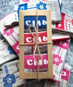 Высокие, цветные носки с приколами. Набор 3 пары: "Соль"