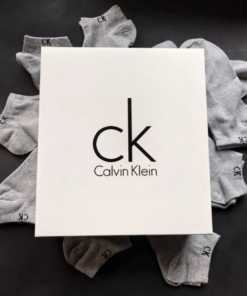 Набор 30 шт носков. Мужские и женские носки Calvin Klein, цвет серый.