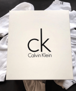 Набор 30 шт носков. Мужские и женские носки Calvin Klein, цвет белый.
