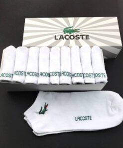 Набор 9 шт носков. Мужские короткие носки Lacoste.