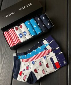 Набор носков 8 шт. Женские короткие носки Tommy Hilfiger.