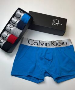 Набор 5 шт. Мужские трусы-боксеры удлиненные Calvin Klein